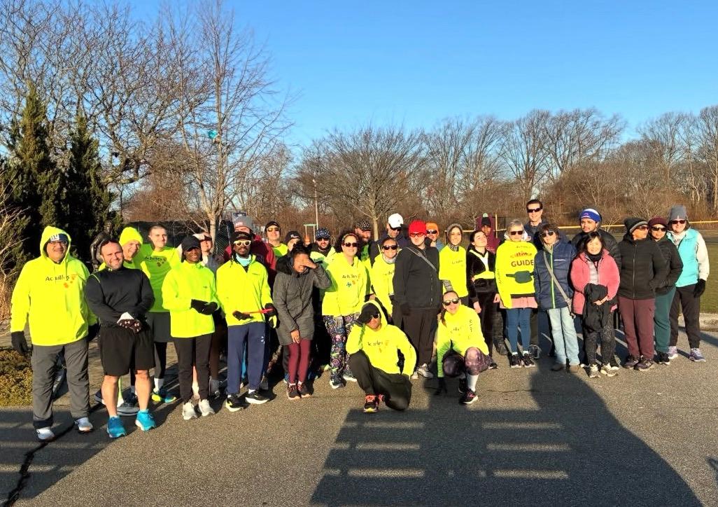 Achilles group shot at Cedar Creek